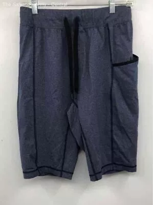 Lululemon Mens Blue Heather Drawstring Running Athletic Shorts Size Small • $9.99