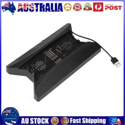 $23.42 • Buy Vertical Stand Cooling Fan Dock W/3 SB HUB For Playstation PS4 Pro Console OZ
