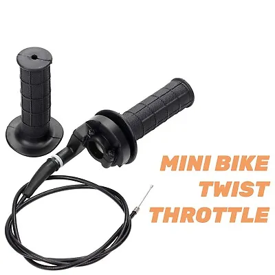 Mini Bike Twist Throttle Clamp Grips 7/8 Fits Coleman Ct100u Ct200u Ct200u-ex • $16.99