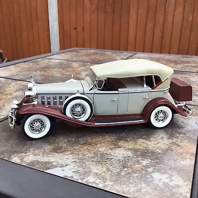 ANSON / ONSO Classic 1:18th Scale 1932 Cadillac Sport Phaeton - Good Condition • £67