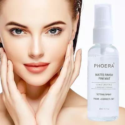 PHOERA Long Lasting Matte Finish Setting Spray Makeup Face Primer Foundation  • £5.40