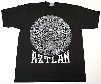 AZTLAN T-shirt Mexico Aztec Urban Streetwear Men's Tee New • $20.95