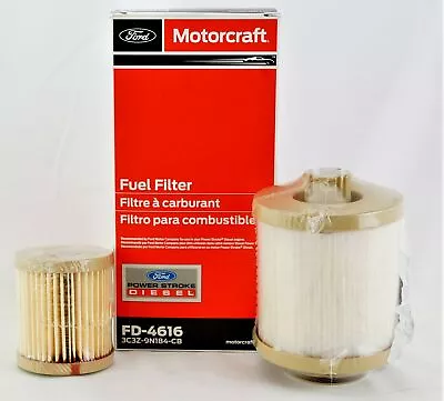 Genuine OEM Ford FD4616 Motorcraft 3C3Z9N184CB Powerstroke Diesel Fuel Filter • $67.99