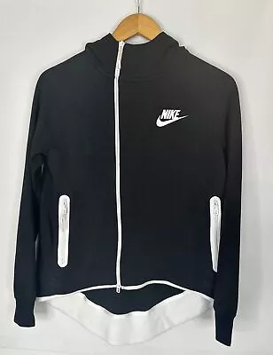 Nike Women's Zip Up Jacket Black & White XS • $26.21