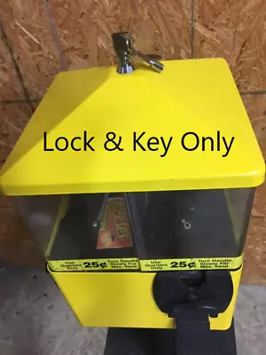Lock And Key For U-turn Gumball Candy Bulk Vending Machines U Turn Eliminator  • $14.99