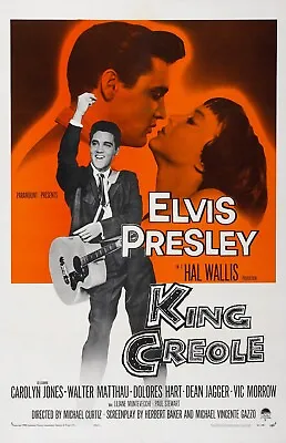 ELVIS PRESLEY In KING CREOLE Movie Poster Picture Photo Reprint 5 X7  • $9.50