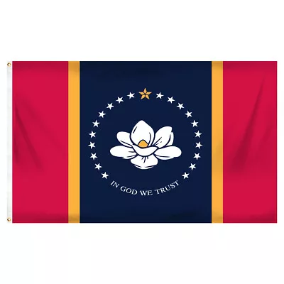 Mississippi 3ft X 5ft Printed Polyester Flag • $6.99