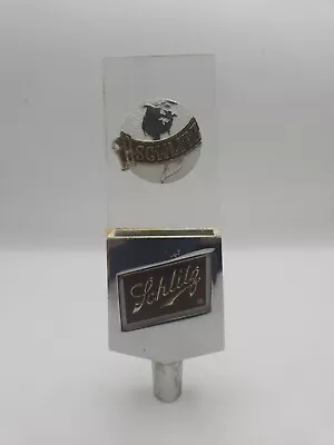 Vintage Schlitz Beer Lucite And Metal Tap Handle Knob • $12