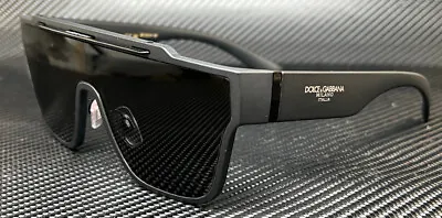 DOLCE & GABBANA DG6125 252587 Matte Black Men's 60 Mm Sunglasses • $182.26