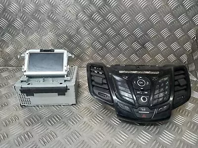 Ford Fiesta Mk7  Sat Nav Cd  Plyaer Head Unit  14 15 16 17 18 19  E1bt18c815hl • £250