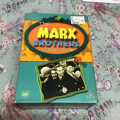 The Marx Brothers Dvd Collection 5 Film Box Set • £9.64