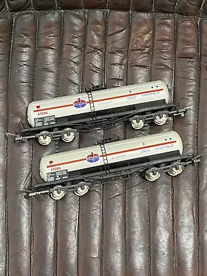 £2.20 • Buy 2 X Lima Italy Amoco Fuel OO Gauge Model Toy Train Rolling Stock Wagons Vintage