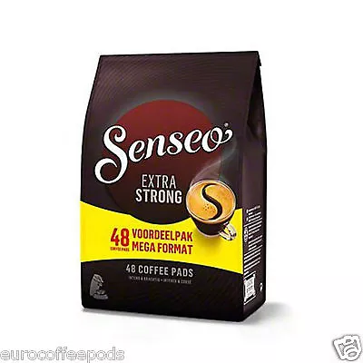 Douwe Egberts Senseo Extra Dark Roast Extra Strong Coffee Pods 2 X 48 = 96 Pads • £15.89