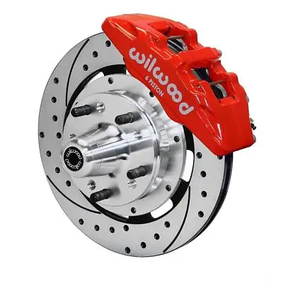 Wilwood 140-10742-DR DP6 Front Disc Brake Kit 74-80 Pinto/Fits Mustang II • $1279.30