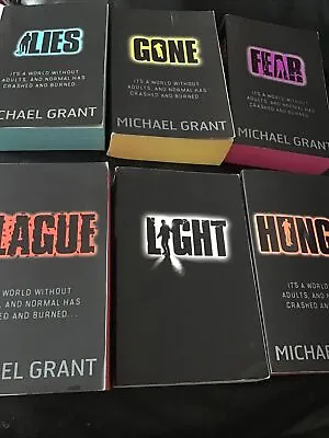 Michael Grant Series Of Books 1-6 Plague Light Hunger Lies Gone Fear • £17.45