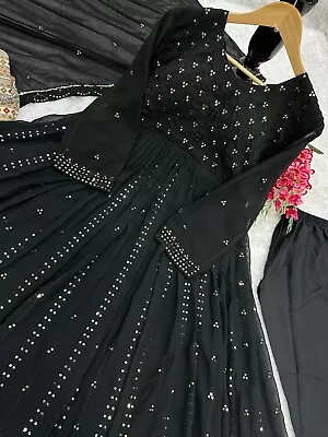 Gown Indian Pakistani Salwar Kameez Bollywood Designer Party Wear Wedding Dress • $59.49