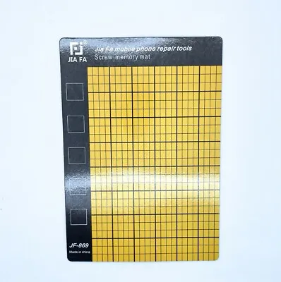 MINI MAGNETIC MOBILE PHONE REPAIR MAT 145mmx90mmSCREW ORGANISER • £3.29