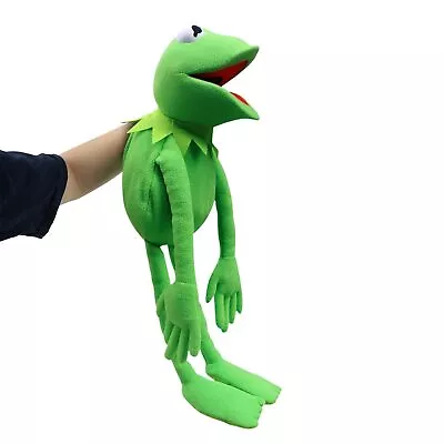 Kermit Frog Hand Puppet Frog PlushThe Muppets Show Soft Frog Puppet Doll Suit • $32.26