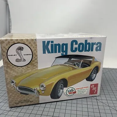 Amt   1/25  Shelby Cobra Ford King Cobra Model  Kit # 793  (nib) • $33.99
