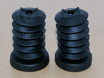 Motorcycle Rubber Fork Cover Gaiter Gator Boot For Harley Street Glide Road King • $13.98