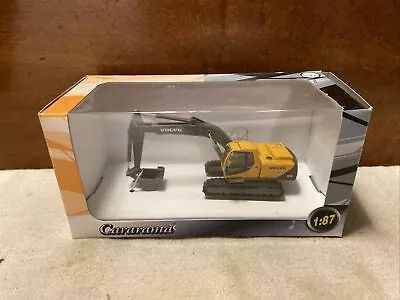 Cararama Construction Volvo Ec210 Excavator  1/87 Ho Scale Diecast • $24.50