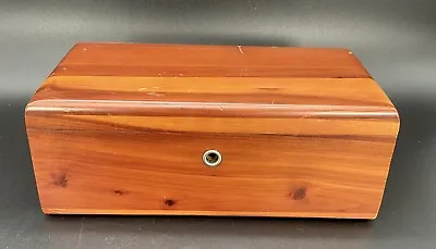 Vintage Lane Salesman Sample 9” Wooden Cedar Chest ~ No Key ~ Atlanta Georgia • $18.95