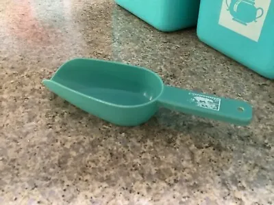 Vintage Lustroware Like Plastic Kitchen Laundry Universal Scoop Turquoise  • $22.90