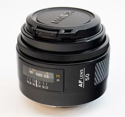 As-is Minolta Maxxum AF 50mm 1.7 Lens Sony Alpha A Mount • $59.95