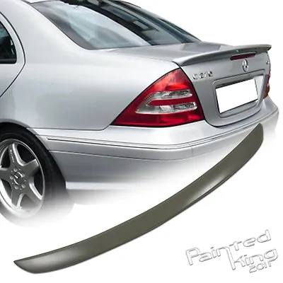 #USA Fit For Mercedes BENZ W203 C A-Look Rear Trunk Spoiler 01-07 Unpainted • $82