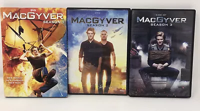 MacGyver T: Seasons 1-3 (DVD) (2016) Complete • $28.88