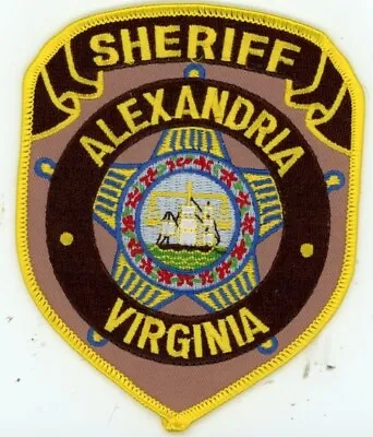 Virginia Va Alexandria County Sheriff Nice Shoulder Patch Police • $5.99