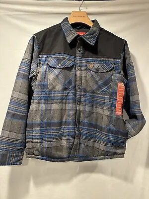 NWT!Coleman Diamond Quilted Flannel Shirt Jacket Mens Plaid Flanne Outdoor • $64.99