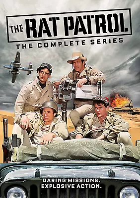 The Rat Patrol: The Complete Series Christopher George Dvd Discs: 7 • $15.73
