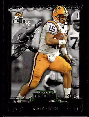 Matt Flynn 2008 Press Pass Legends  Card #22 LSU Tigers • $0.99