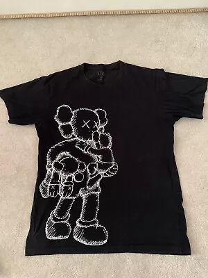 KAWS X Uniqlo Clean Slate Size Large L Black Streetwear Art RARE Limited Collab • $100