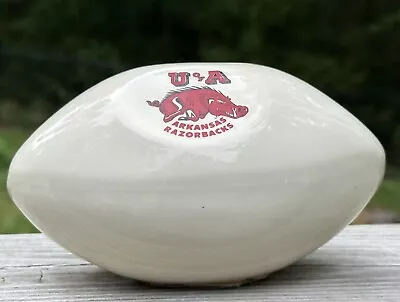 Vintage Arkansas Razorbacks Football  Bank Rare • $85