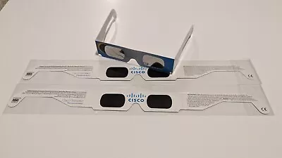 (2)Pair Solar Eclipse Glasses -USA SHIP- 2024 NASA Approved ISO CE Certified • $7