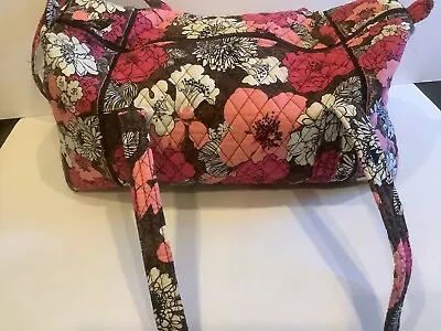 NWOT ~Vera Bradley Mocha Rouge Duffle Bag -  Medium Sized • $42.74