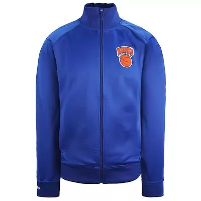 Mitchell & Ness New York Knicks Blue Mens Track Jacket TRJKDA18017 NYKROY1 • $74.99