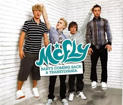 McFly Baby's Coming Back & Transylvania CD UK Universal 2007 With Poster 1733933 • £5.14