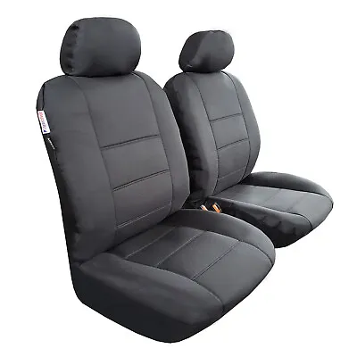 $72.59 • Buy Heavy Duty Waterproof Canvas Seat Covers For Suzuki Grand Vitara Front Set Black
