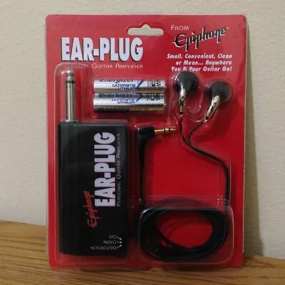 Epiphone Ear-Plug Portable Guitar Headphone Earphone Amplifier Amp • $89.95
