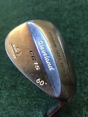 Cleveland CG 15 Zip Grooves 60* Lob Wedge/traction Steel/RH • $22.99
