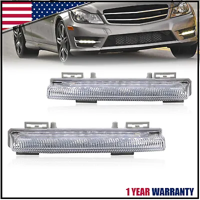 For Mercedes C250 C350 2012-2014 Right/ Left Fog Light Daytime Running Led • $33.75