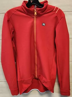 Men's Giordana Italy Red Zip Cycling Jacket Size XL • $6.99