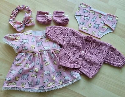 £13.99 • Buy Baby Annabell /Luvabella 17 To 19 Inch Dolls 5 Piece Cats Dress Set (46)