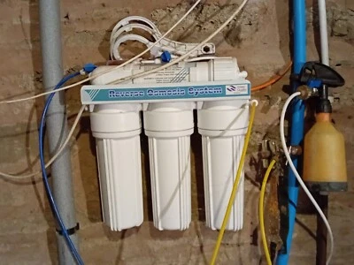 £19.99 • Buy Reverse Osmosis RO Unit With 3 Filter System, Including 25 Gallon Platic Tank