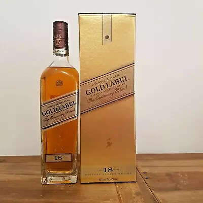 Johnnie Walker Gold Label The Centenary Blend 18 Year Old Blended Scotch Whisky  • $489