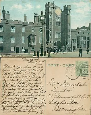 London St James Palace 1907 Dartford Duplex Cancel 236 PP&P • £4.60