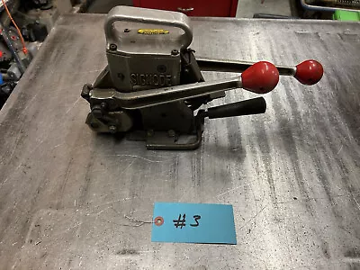 Signode AM-34  3/4  Steel Band Strap Combination Steel Strapping Tool.  Lot#3 • $209